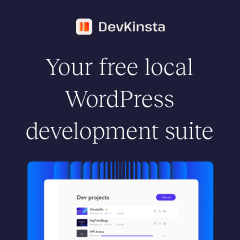 DevKinsta - Free Local WordPress Development Tool